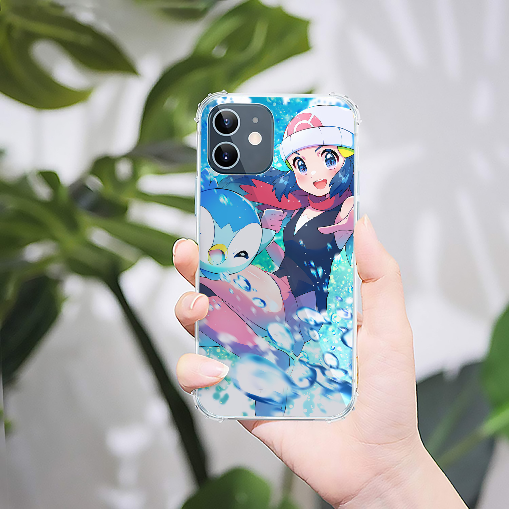 （画像用） ポケットモンスター Pokémon 【iPhone 12シリーズ対応】透明スマホケース（クリアソフトケース）